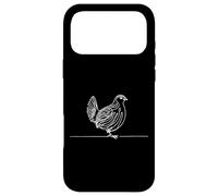 Prairie Chicken Line Art Birdwatcher Case for iPhone 17 Pro Max