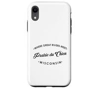 Prairie du Chien WI Where Great Rivers Meet Case for iPhone XR