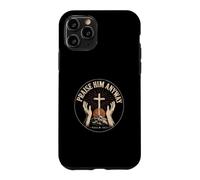 Praise Him Anyway Psalm 34:1 Christian Faith Vintage Case for iPhone 11 Pro