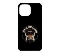 Praise Him Anyway Psalm 34:1 Christian Faith Vintage Case for iPhone 13 Pro Max