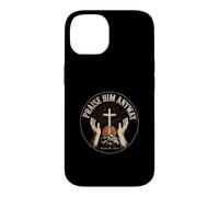 Praise Him Anyway Psalm 34:1 Christian Faith Vintage Case for iPhone 14