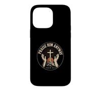 Praise Him Anyway Psalm 34:1 Christian Faith Vintage Case for iPhone 14 Pro Max