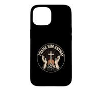 Praise Him Anyway Psalm 34:1 Christian Faith Vintage Case for iPhone 15