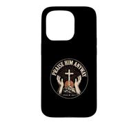 Praise Him Anyway Psalm 34:1 Christian Faith Vintage Case for iPhone 15 Pro