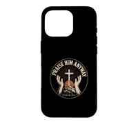 Praise Him Anyway Psalm 34:1 Christian Faith Vintage Case for iPhone 16 Pro