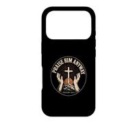 Praise Him Anyway Psalm 34:1 Christian Faith Vintage Case for iPhone 17 Pro