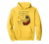Praise Him Every Season Psalm 34:1 Lion Floral Pullover Hoodie