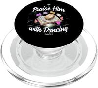 Praise Him with Dancing Christian Worship Dancer Girl PopSockets PopGrip for MagSafe
