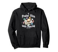 Praise Him with Dancing Christian Worship Dancer Girl Pullover Hoodie