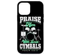 Praise Him With Loud Cymbals Drumming Christian Drummer Case for iPhone 12 mini