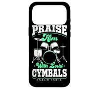 Praise Him With Loud Cymbals Drumming Christian Drummer Case for iPhone 17 Pro Max