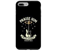 Praise Him With Strings Bass Guitar Player Church Band Case for iPhone 7 Plus/8 Plus