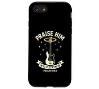 Praise Him With Strings Bass Guitar Player Church Band Case for iPhone SE (2020) / 7/8