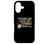 Praise Him With The Strings Banjo Bluegrass Music Worship Case for iPhone 17