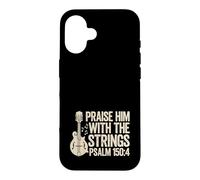 Praise Him With The Strings Christian Musician Mandolin Case for iPhone 16