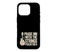 Praise Him With The Strings Christian Musician Mandolin Case for iPhone 16 Pro