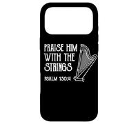 Praise Him With the Strings Harp Christian Music Harpist Case for iPhone 17 Pro Max
