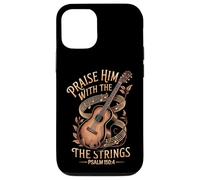 Praise Him With The Strings Psalm 150:4 Worship Music Case for iPhone 12/12 Pro