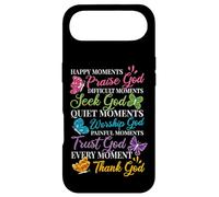Praise Seek Worship Trust Thank God Bible Religous Quote Case for iPhone Air