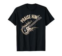 Praise Strings Bass Guitar Christian Worship Player Bassist T-Shirt