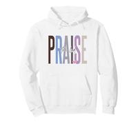 Praise The Lord Christian Bible Verse Pullover Hoodie
