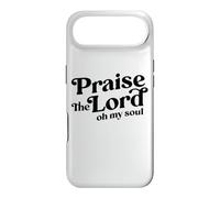 Praise The Lord Oh My Soul, Worshiper Back Print Christian Case for iPhone Air