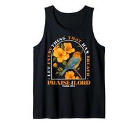 Praise The Lord Psalm Bird Jesus Bible Christian Womens Mens Tank Top