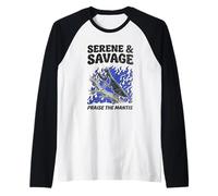 Praise the Mantis Raglan Baseball Tee