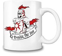 Praise The Sun Coffee Mug - Solaire of Astora Office Gift Tea Cup - Top Quality Ceramic - 11 oz./325 ml
