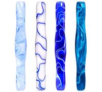 Praise V Do Diamond Painting Art Drill Bead Dot Pick Pen Kit Tool Accessories Ergonomic Stylus with Screw Holes for 5D Diamond Paint Nail Art 4 Blue