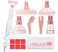 Praise V Do Diamond Painting Pen, Diamond Art Pen, Resin 7D Diamond Painting Pen Kit Tool Accessories Stylus Drill Pen with Metal placers for Diamond Painting Nail Art Decoration Diamond Art White