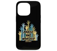 Praise & Worship Hands Christian Faith Religious Inspiration Case for iPhone 13 Pro