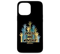 Praise & Worship Hands Christian Faith Religious Inspiration Case for iPhone 13 Pro Max