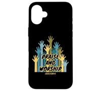 Praise & Worship Hands Christian Faith Religious Inspiration Case for iPhone 16 Plus
