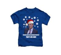 Praising Santa for Delivering Presents, Roy Keane Tee T-Shirt Funny Unisex T Shirt Top Royal Blue