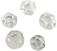 Prajet Dodecahedron Set of 3 Geometric Decorative Crystal Shapes for Meditation Mindfulness Home Office Décor Display Collection Gift