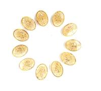 Prajet Energized orgone K-Aruna Oval Set Gemstone Healing Chakra Balancing Gemstone Divine Spiritual Love Bonding Gift (Moonstone karuna)
