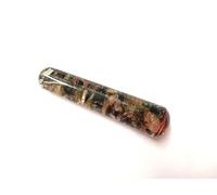 Prajet Energized Orgonite Smooth Massage Wand Stick Energetic Copper Chokurei Reiki Healing Genuine Crystal Divine (Multi Tourmaline Smooth)
