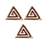 Prajet Energized Vastu Helix Set Of 3 Energy Vastu Balancing Helix Home Office Activate Corner Balancing brings harmony, & peace Vastu Remedies. (South East Helix)