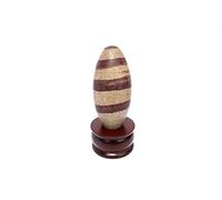 Prajet Narmada 4" Stone Shiva Lingam for Home Worship Puja Meditation & Prayer