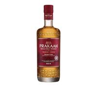 Prakaan Double Cask Single Malt Thai Whisky, 70cl, 43% ABV, Tribura Series, Aged in American Oak Ex-bourbon and Spanish Oak Ex-sherry Casks, Full Bodied and Smooth