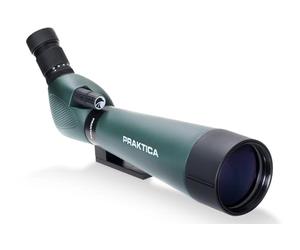Praktica 20-60 x 80mm FMC Highlander Angled Spotting Scope with Tripod - Green, PRA120