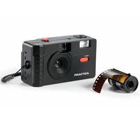 Praktica 35mm Reusable Film Camera with Film - Black