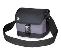 Praktica Case for Compact, Bridge, Mirrorless CSC, SLR Cameras & Camcorders, Black/Grey Bag fits EOS M50/R/RP/Ra, X-T200/X-S10, OM-D E-M5/E-M10, Lumix S5/G100, Alpha A6000/A6400, AZ252/422, Z35...