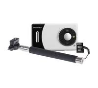 Praktica DZ13 Compact Digital Camera (Camera + 32GB MicroSD Card + Selfie Stick)