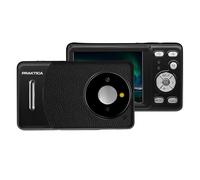 Praktica DZ13 Compact Digital Camera 13MP Dual CMOS Sensors, Wide-Angle Lens & 18x Zoom, Full HD Video - Black