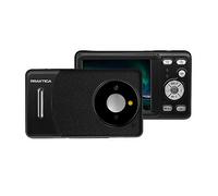 Praktica DZ13 Compact Digital Camera 13MP Dual CMOS Sensors, Wide-Angle Lens & 18x Zoom, Full HD Video - Black