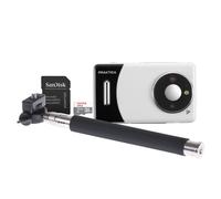 Praktica DZ13 Compact Digital Camera - White - Camera + Sandisk 32GB M