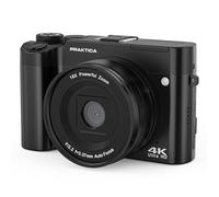 Praktica DZ16 Mirrorless Camera 13MP Dual CMOS Sensors, 16x Digital Zoom, 4K Ultra HD Video