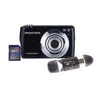 Praktica Luxmedia Digital Camera BX-D18 Kit With 32GB SD Card & Card Reader Clear